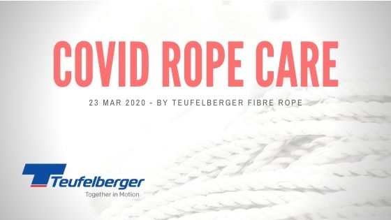 Covid-19 (Corona Virus) Rope Disinfection - Teufelberger