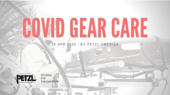 RECOMMENDATIONS FOR DISINFECTING YOUR EQUIPMENT - Petzl