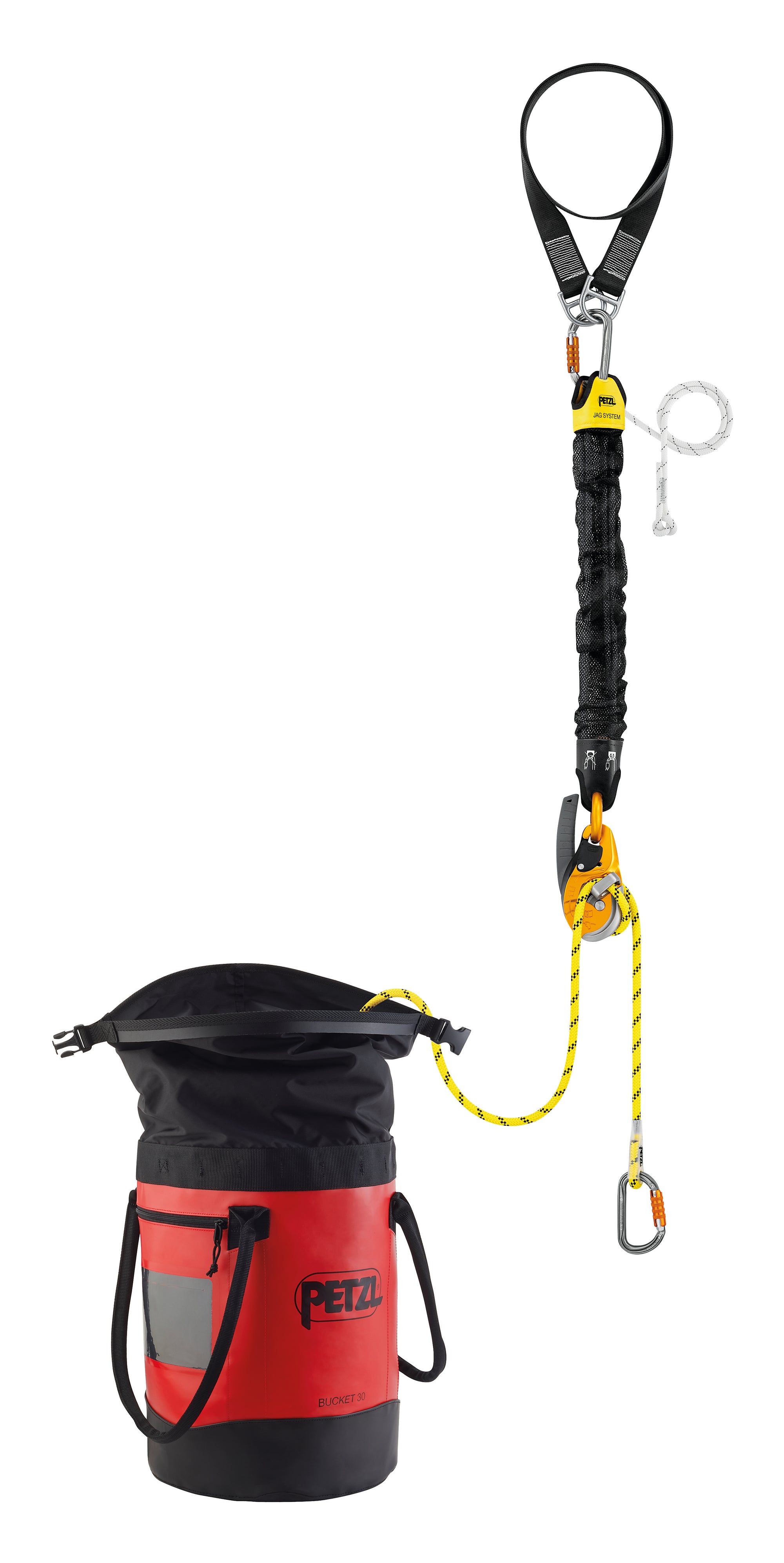 Dynamic Rescue Systems JAG RESCUE KIT Reversible rescue kit - Petzl - Dynamic Rescue Systems