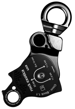 Omni-Block Swivel Pulley, Single - Rock Exotica