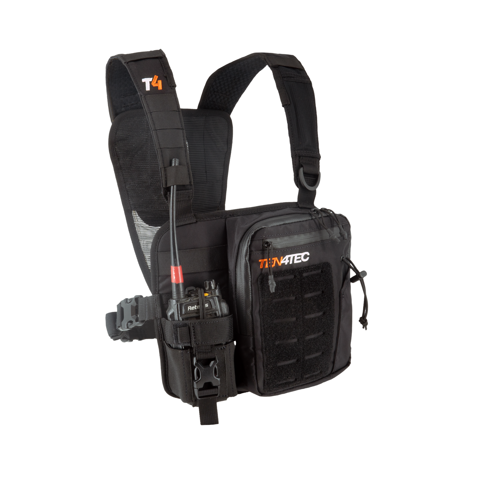 Single Radio Chest Harness - TEN4TEC