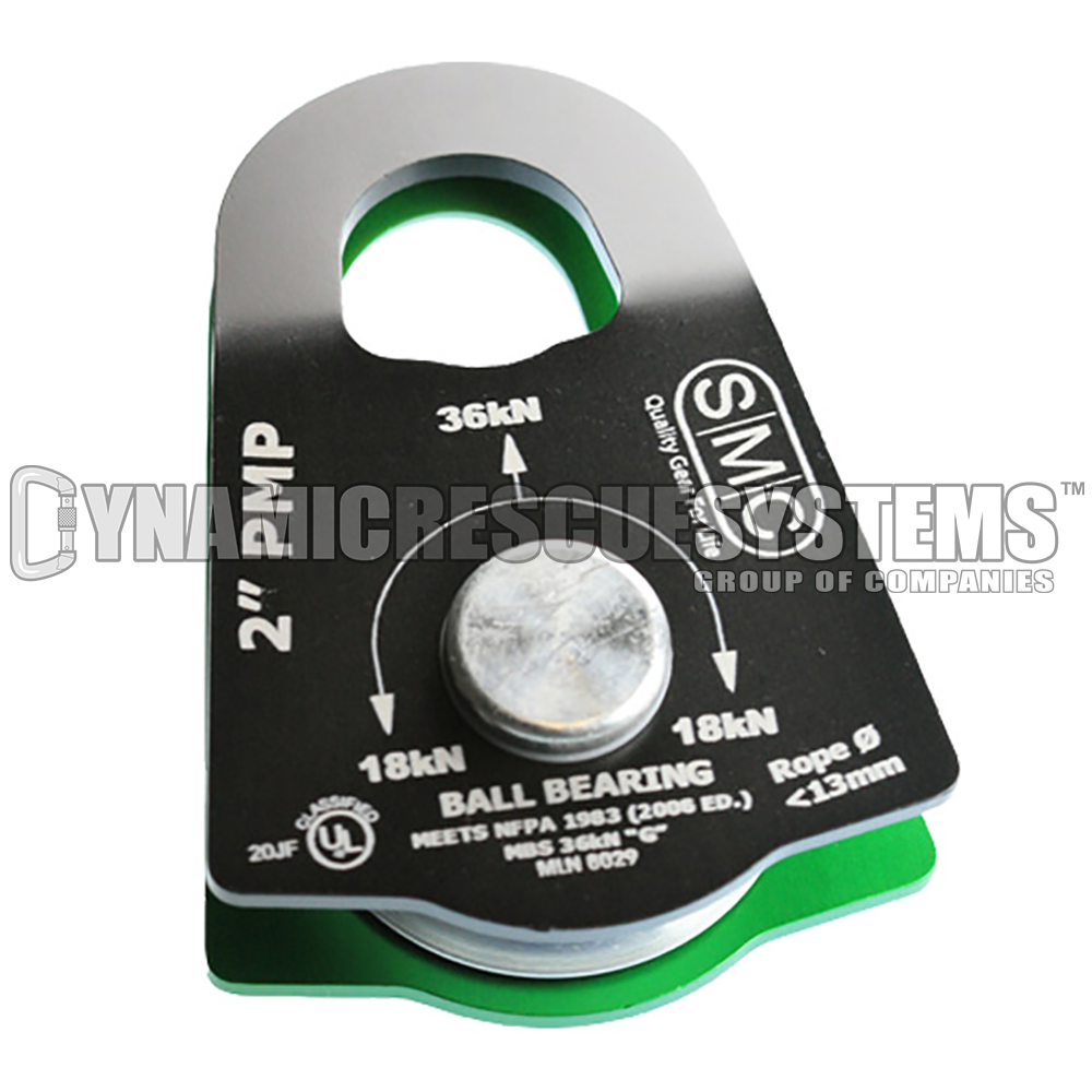 Single Prusik Minding Pulley - NFPA, SMC - SMC - Dynamic Rescue - 2