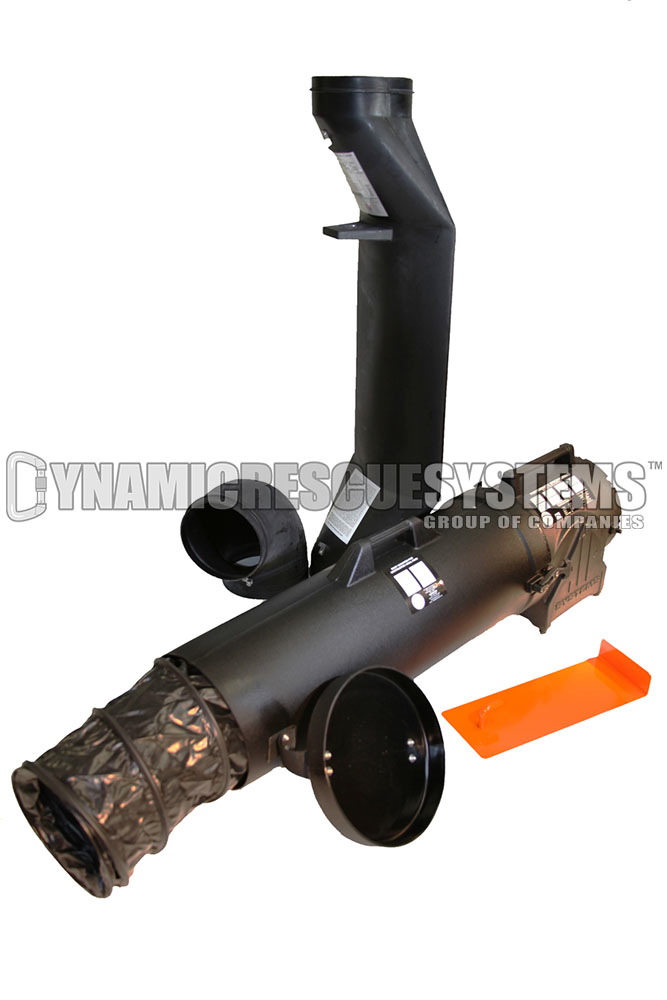 Confined Space Ventilation Kit , Includes CVF-8EXP, Saddle Vent, and Ducting - Air Systems - Air Systems International - Dynamic Rescue