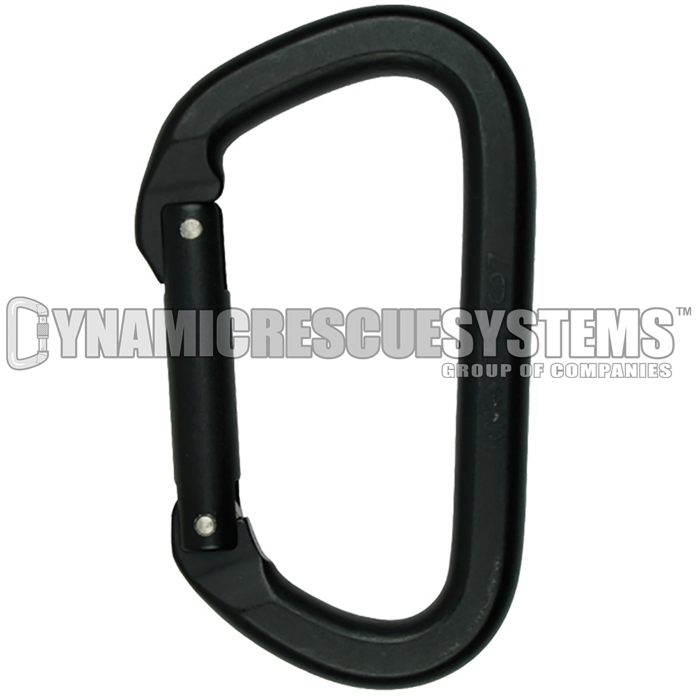 Mountain D Non-Locking Aluminum Carabiner - SMC - SMC - Dynamic Rescue - 1