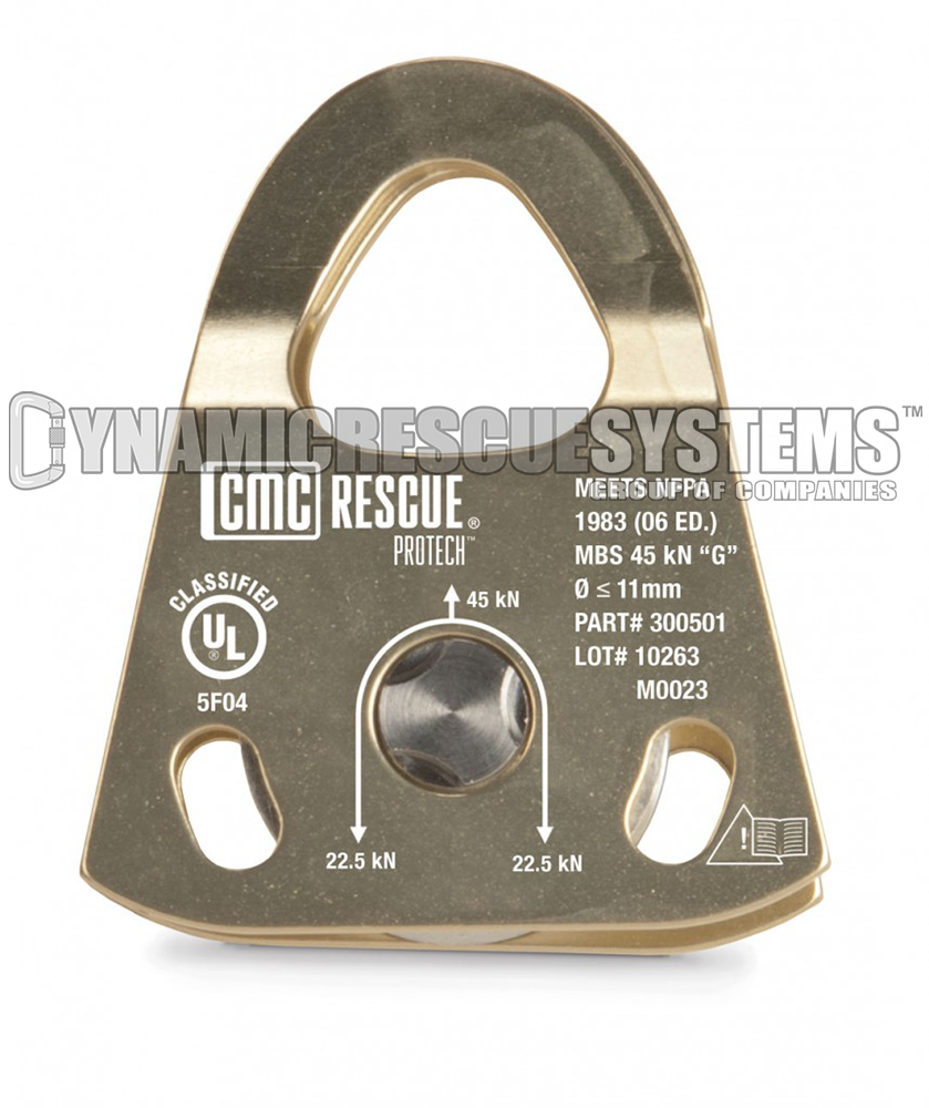 ProTech Double Pulley - NFPA, Sand, CMC - CMC - Dynamic Rescue