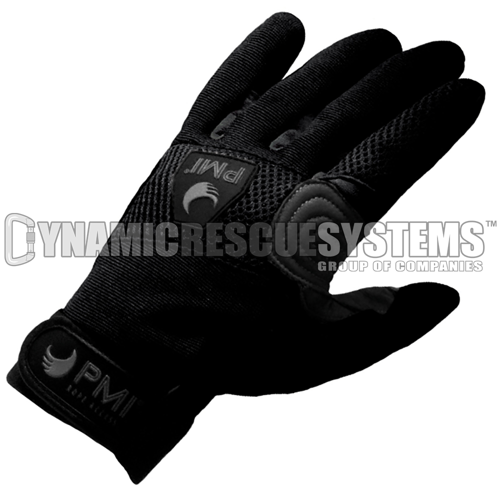 All Black Rope Tech  Gloves - PMI - PMI - Dynamic Rescue - 1
