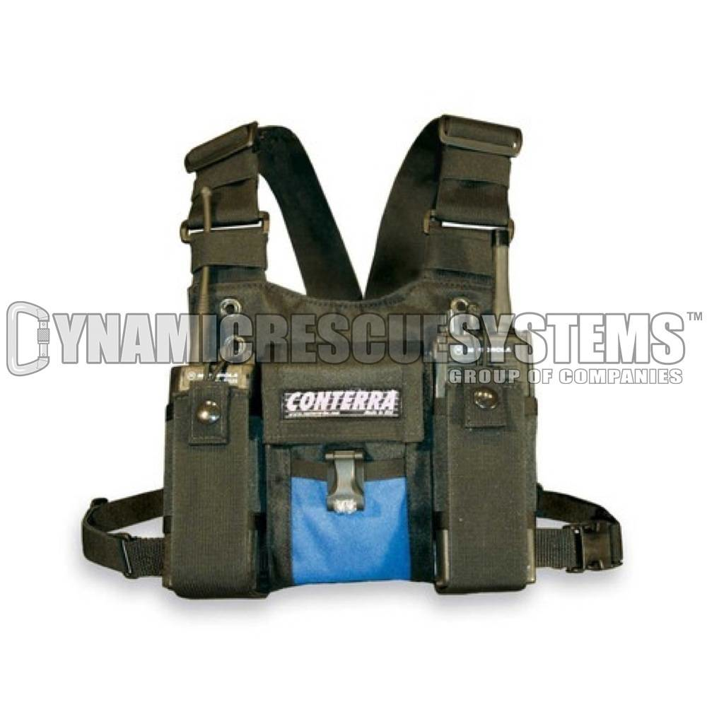 Double Adjusta-Pro II Radio Chest Harness - Conterra - Conterra - Dynamic Rescue