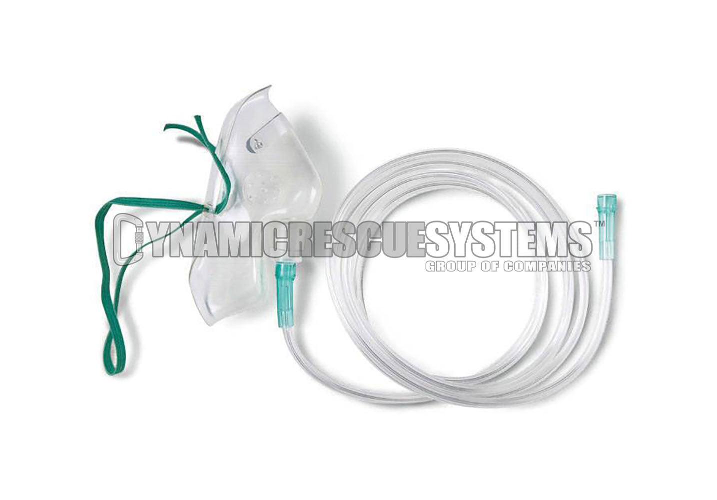 Standard Oxygen Mask with tubing - Dynamic Rescue Equipment - Dynamic Rescue