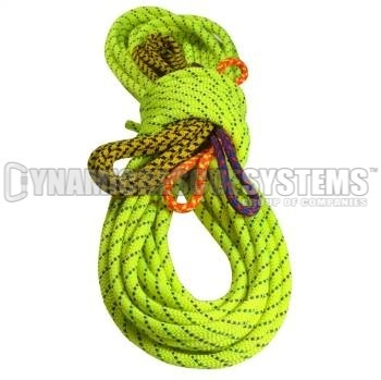Aztek Rope Set (50'-8mm Elite Rope, 2-6mm Ratchet Loops, 1-6mm Travel Restraint Loop) - Rock Exotica - Rock Exotica - Dynamic Rescue