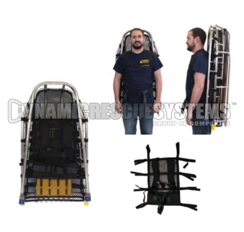 Split-Apart Stretcher Shoulder Backpack Harness [Traverse Rescue] - Traverse Rescue - Dynamic Rescue