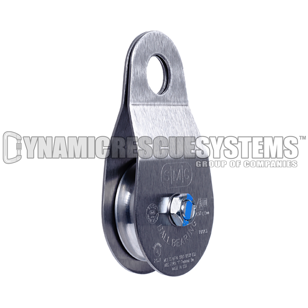 Single Stainless Steel Pulley - NFPA, SMC/RA - SMC - Dynamic Rescue - 1