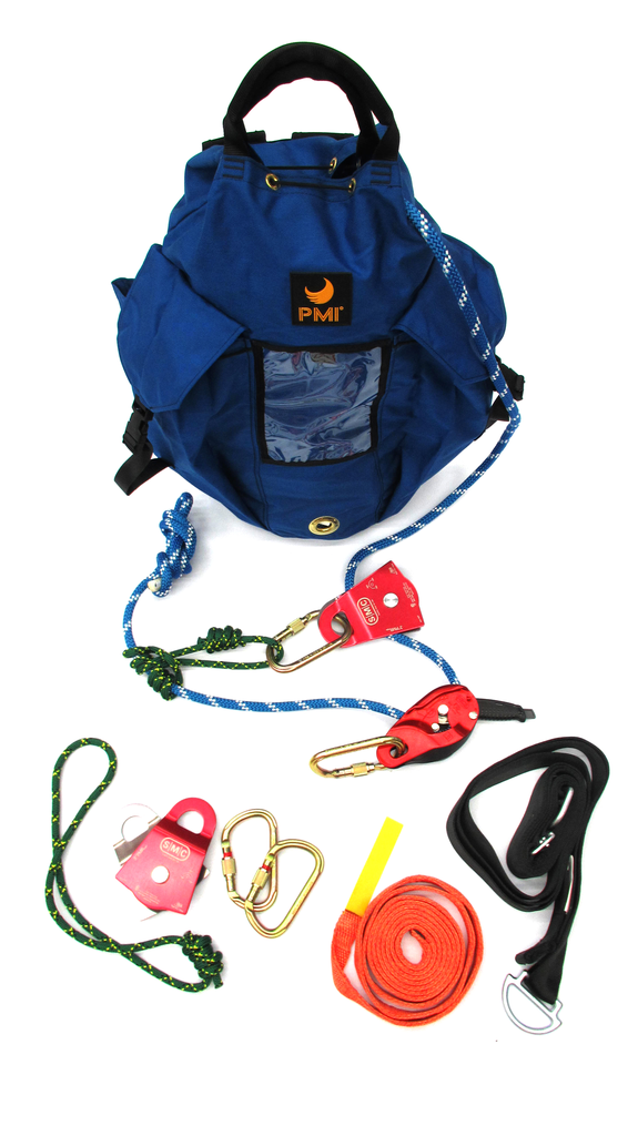 Pre-Packaged Mainline Kit, w/ Petzl I'D - Dynamic Rescue - Dynamic Rescue Systems - Dynamic Rescue